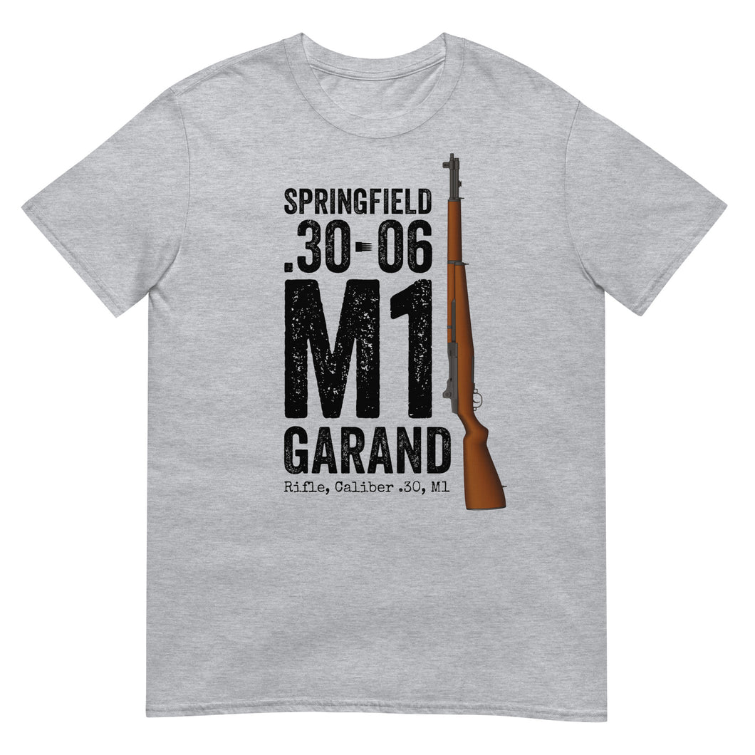 M1 Garand Rifle Short-Sleeve Unisex T-Shirt