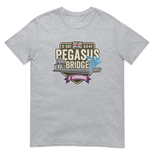 Pegasus Bridge D-Day Short-Sleeve Unisex T-Shirt