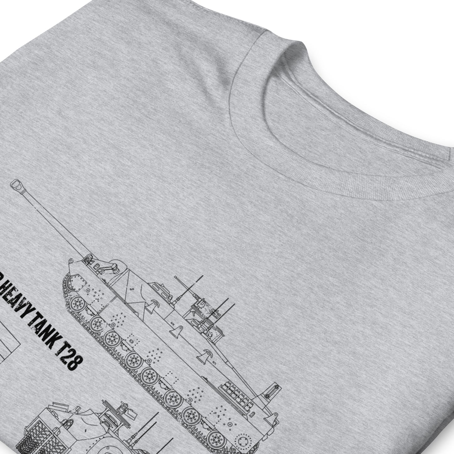 Super Heavy Tank T-28 Short-Sleeve Unisex T-Shirt