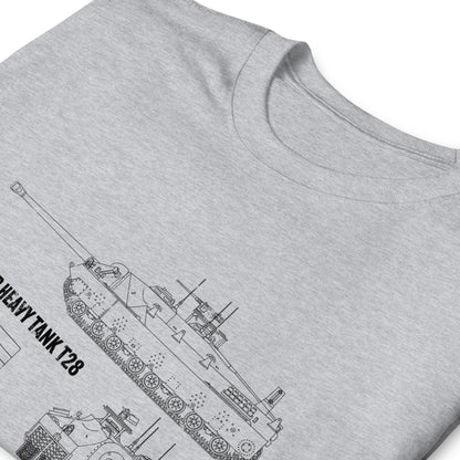 Super Heavy Tank T-28 Short-Sleeve Unisex T-Shirt