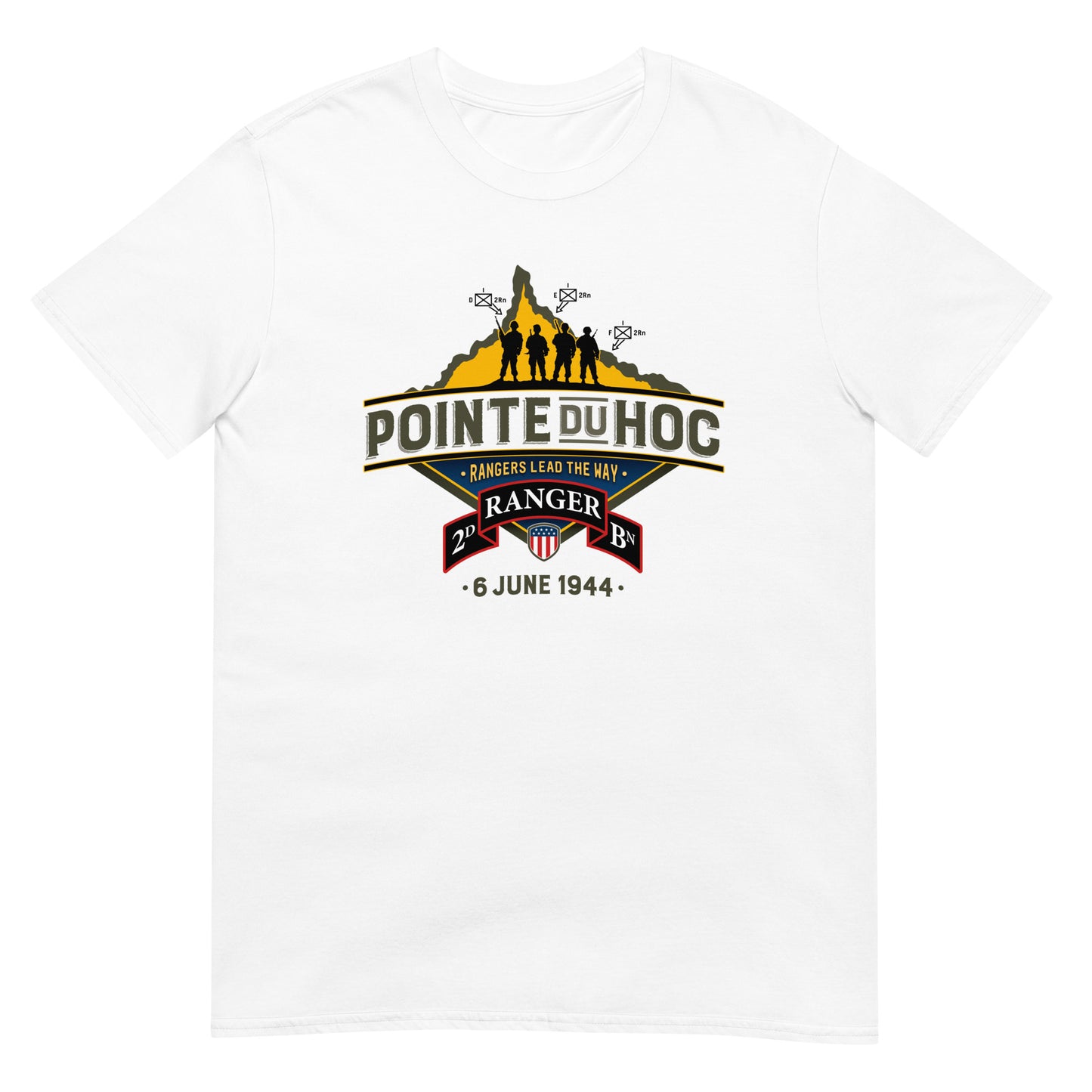 Pointe du Hoc Short-Sleeve Unisex T-Shirt