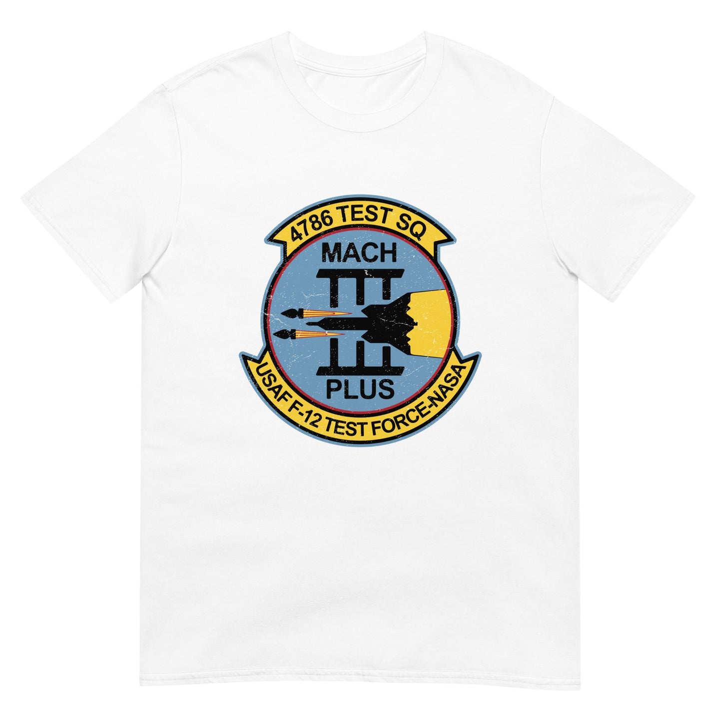 4786th Test Squadron Emblem Short-Sleeve Unisex T-Shirt