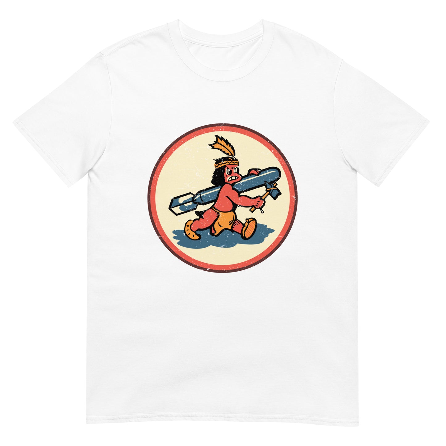 714th Bombardment Squadron Emblem Short-Sleeve Unisex T-Shirt
