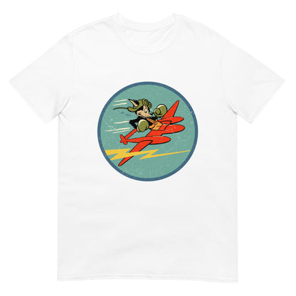 428th Fighter Squadron Emblem Short-Sleeve Unisex T-Shirt