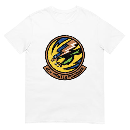 45th Pursuit Squadron Emblem Short-Sleeve Unisex T-Shirt