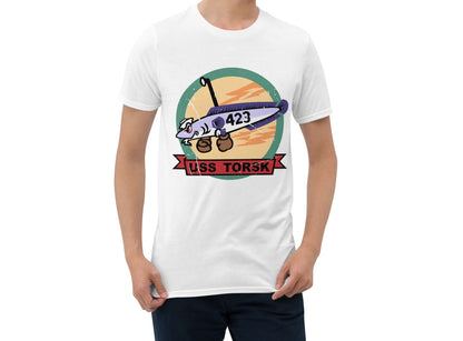 USS Torsk Emblem Short-Sleeve Unisex T-Shirt