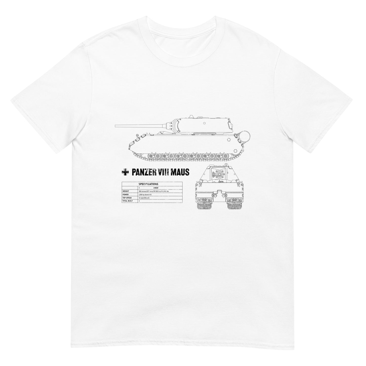 Maus Tank Blueprint T-Shirt