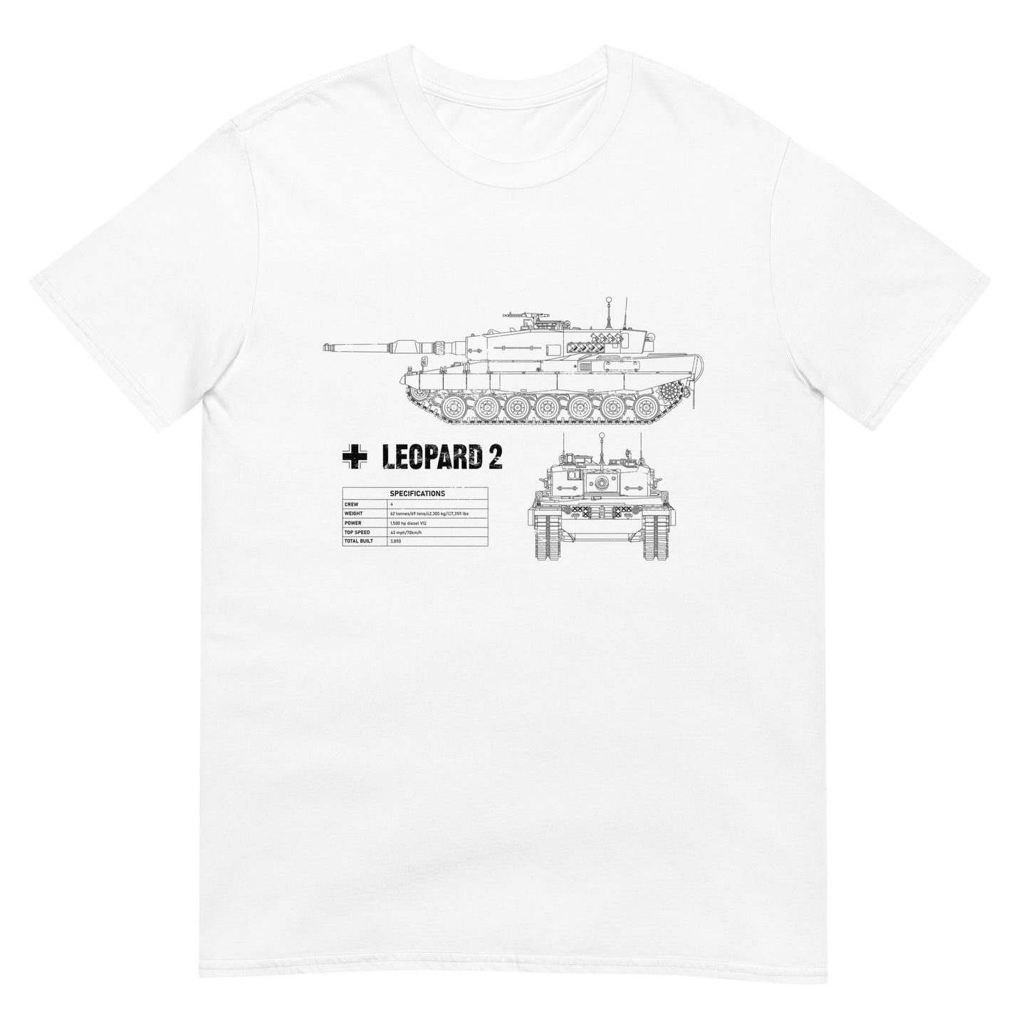 Leopard 2 Blueprint T-Shirt