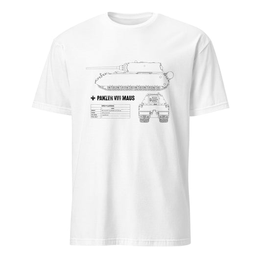 Maus Tank Blueprint T-Shirt