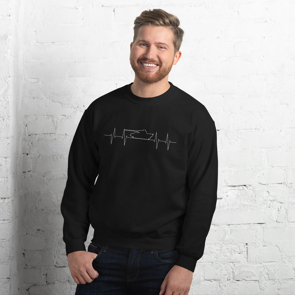 Panther Tank Heartbeat Unisex Sweatshirt