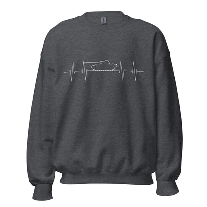 Panther Tank Heartbeat Unisex Sweatshirt