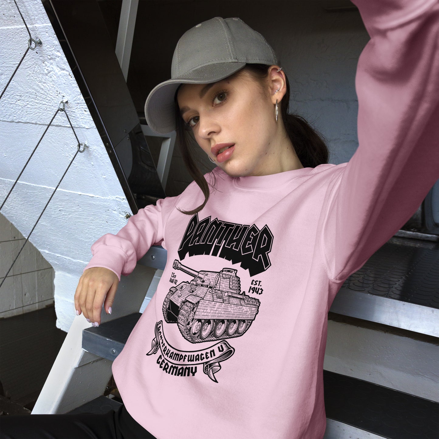 Panther Tank Unisex Sweatshirt