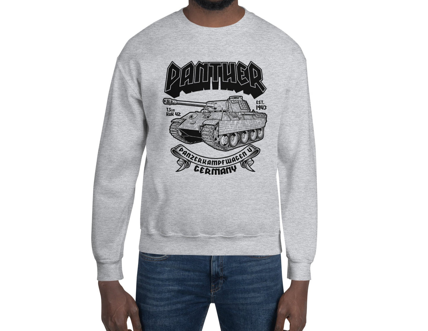 Panther Tank Unisex Sweatshirt