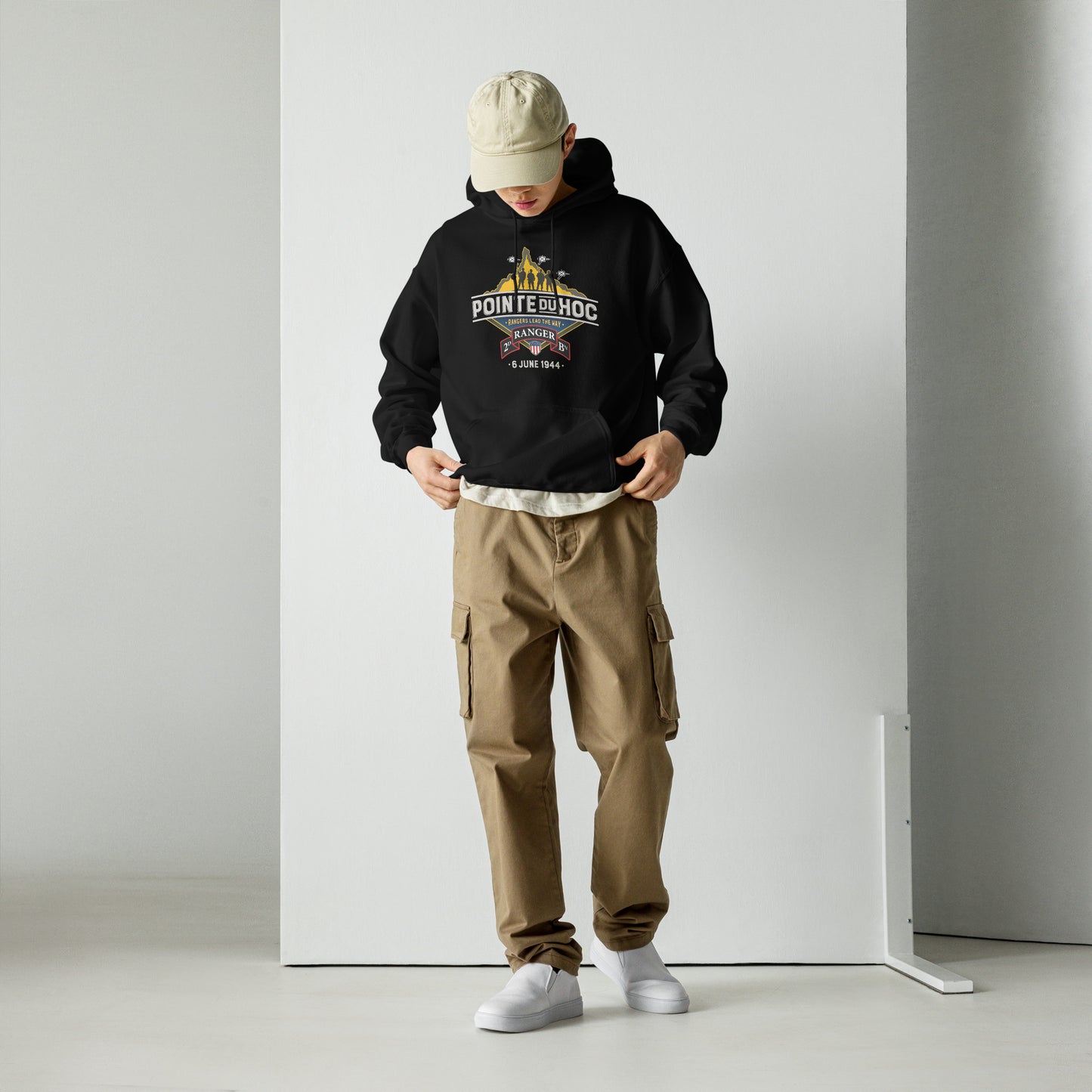 Pointe du Hoc Unisex Hoodie