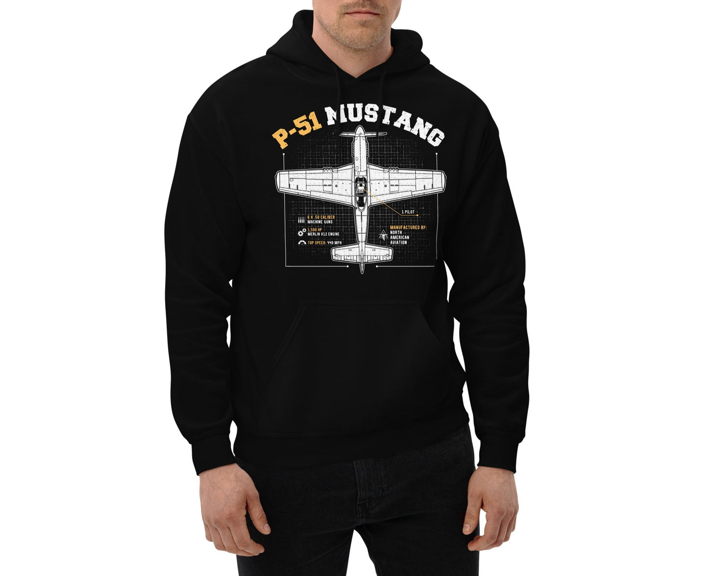 P-51 Mustang Unisex Hoodie