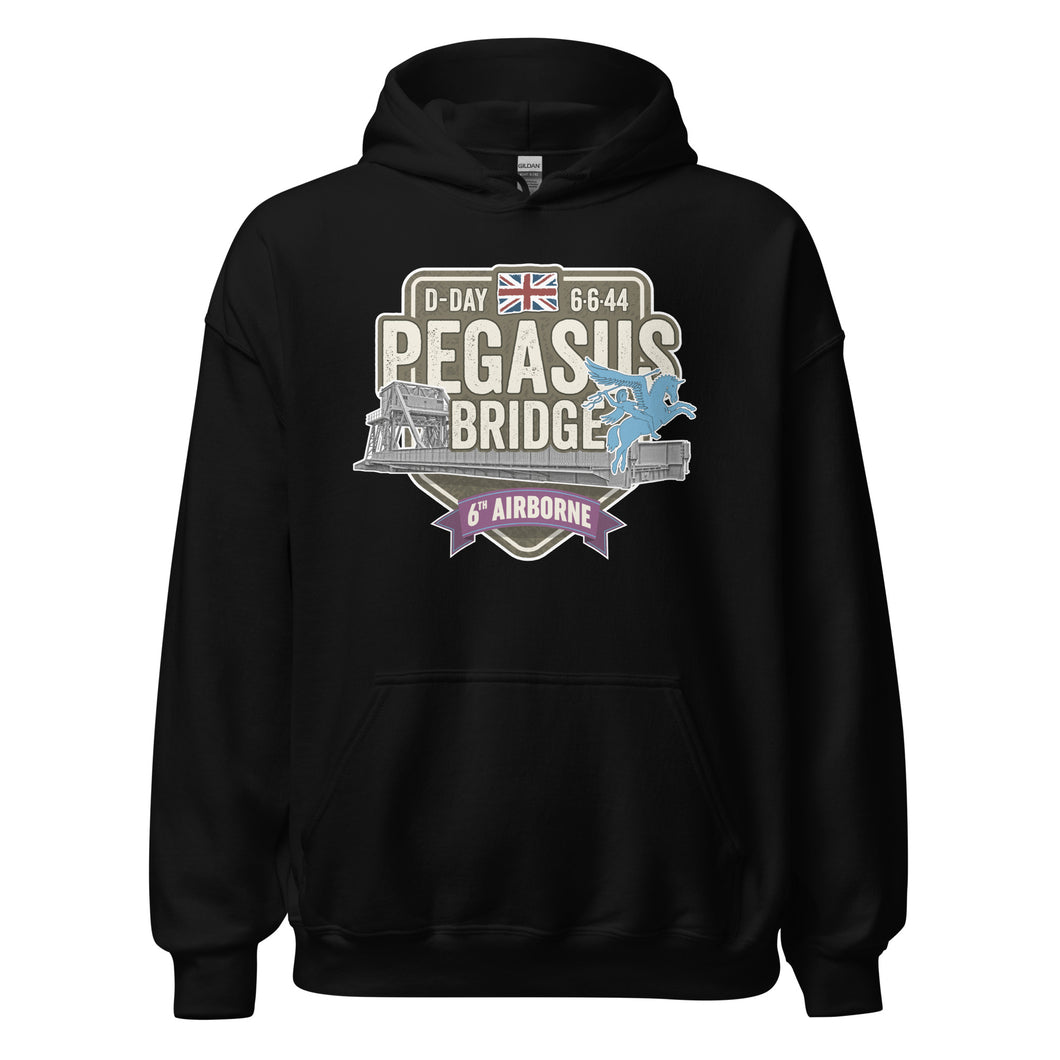 Pegasus Bridge Unisex Hoodie
