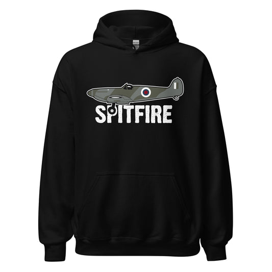 Spitfire Aircraft Unisex Hoodie