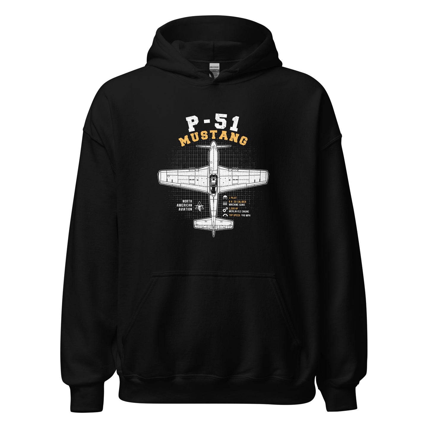 P-51 Mustang Unisex Hoodie