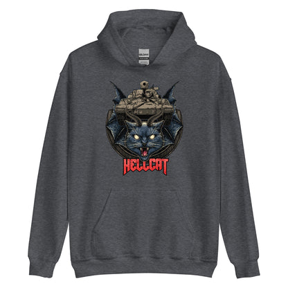Hellcat Kitty Tank Unisex Hoodie
