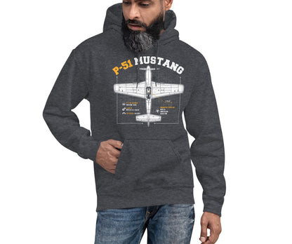 P-51 Mustang Unisex Hoodie