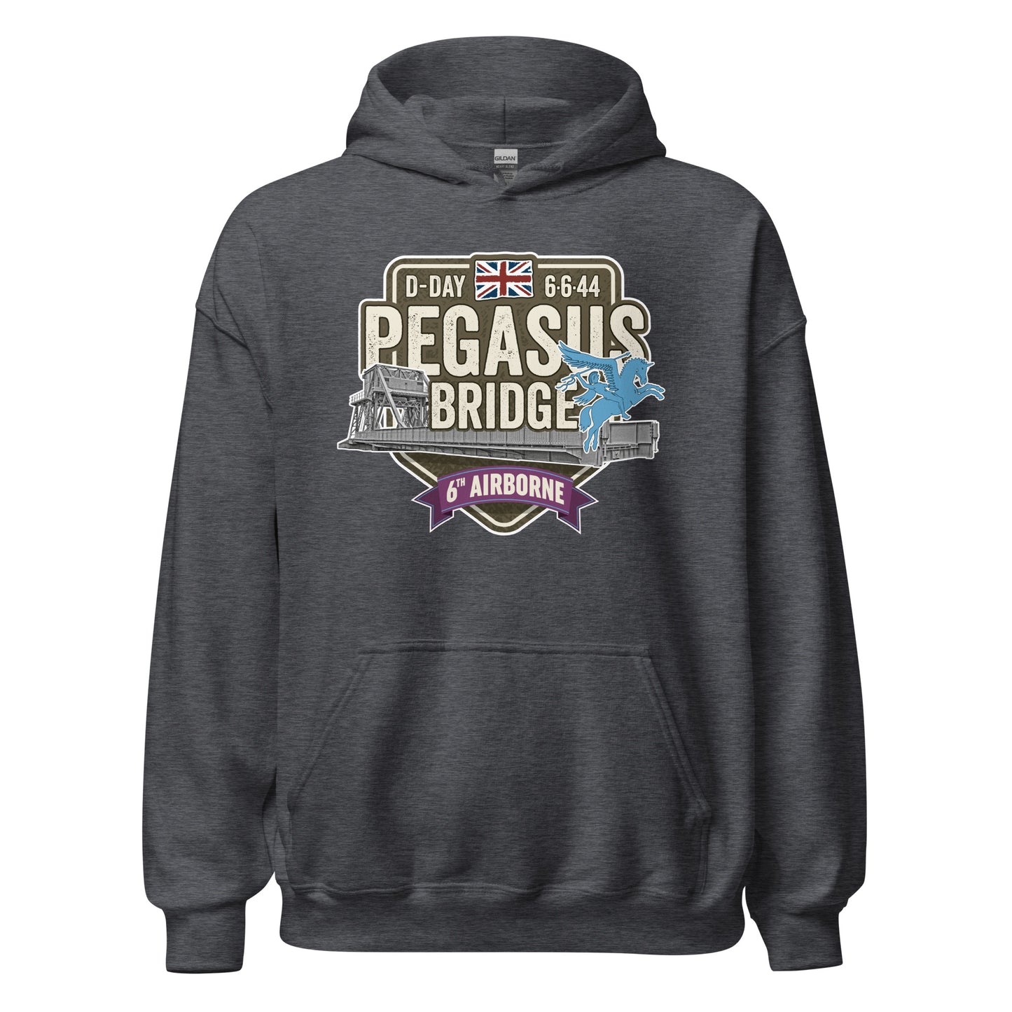 Pegasus Bridge Unisex Hoodie