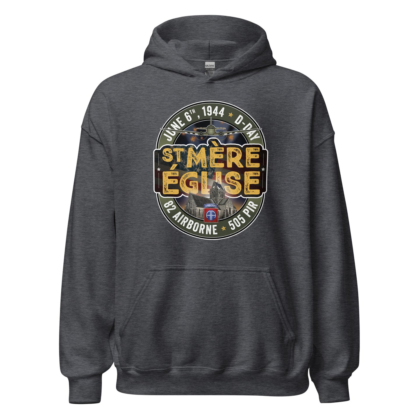 Sainte-Mère-Eglise D-Day Unisex Hoodie