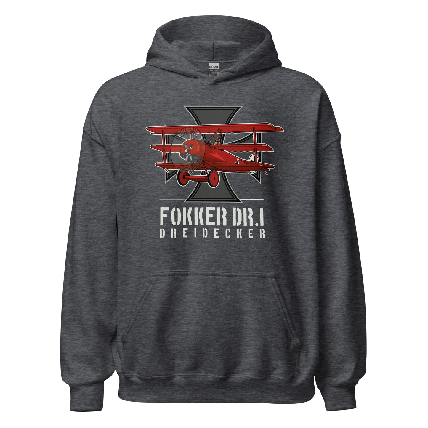 Fokker Dr.I Aircraft Unisex Hoodie