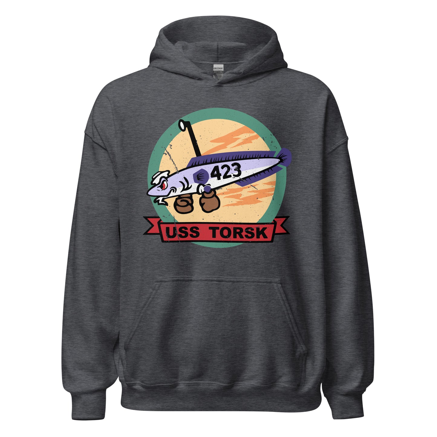 USS Torsk Emblem Unisex Hoodie