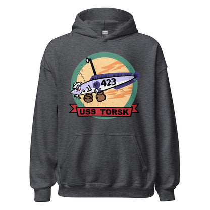 USS Torsk Emblem Unisex Hoodie