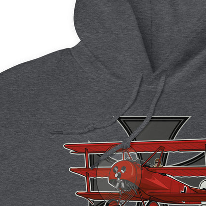 Fokker Dr.I Aircraft Unisex Hoodie