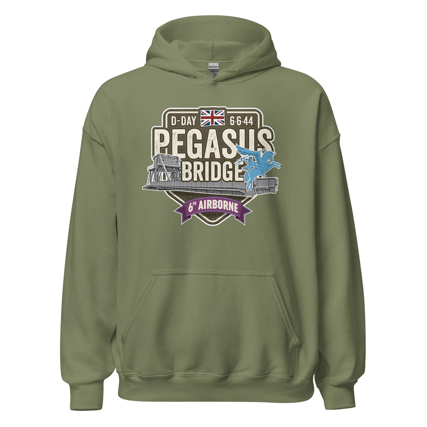 Pegasus Bridge Unisex Hoodie