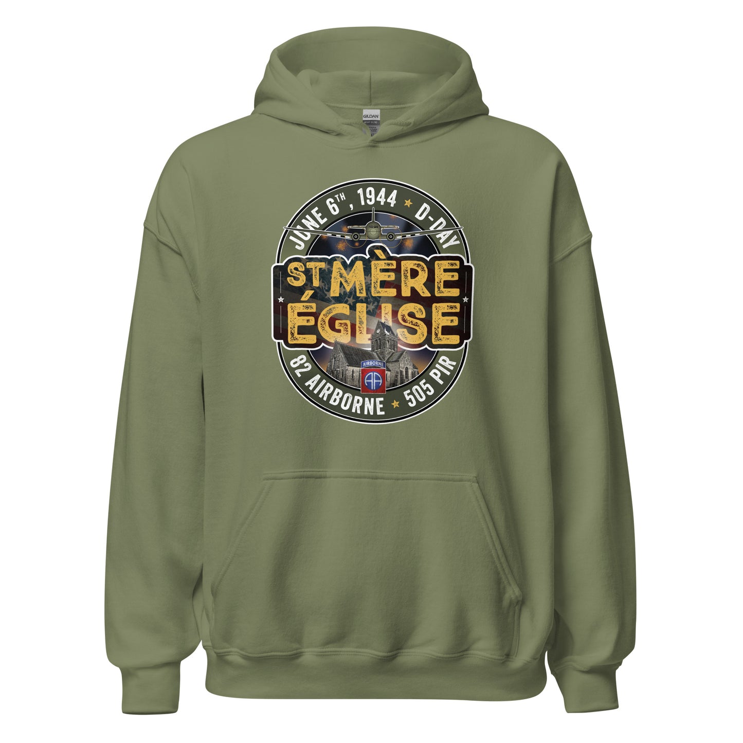 Sainte-Mère-Eglise D-Day Unisex Hoodie