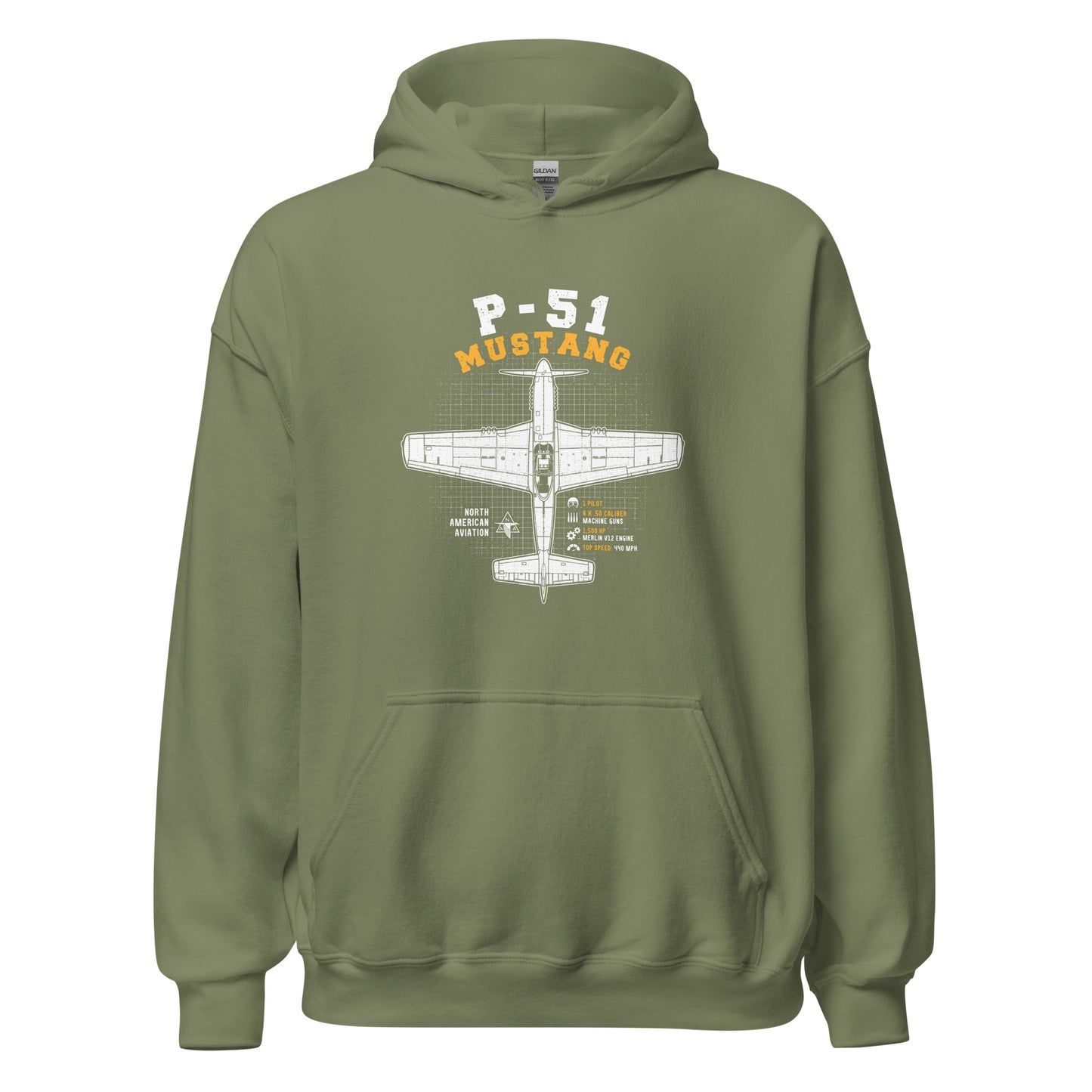 P-51 Mustang Unisex Hoodie