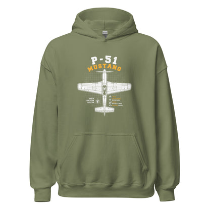 P-51 Mustang Unisex Hoodie