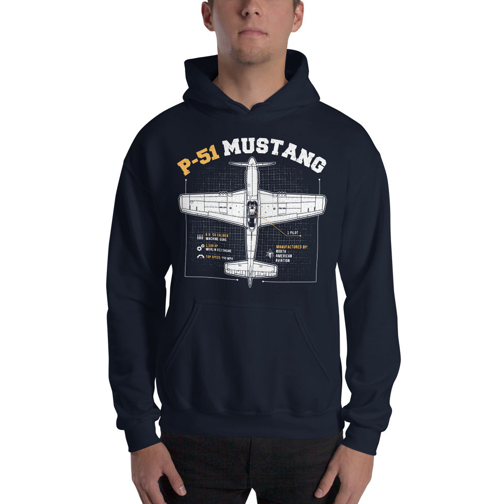 P-51 Mustang Unisex Hoodie