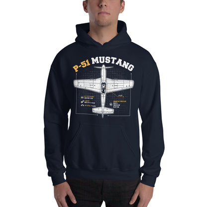 P-51 Mustang Unisex Hoodie