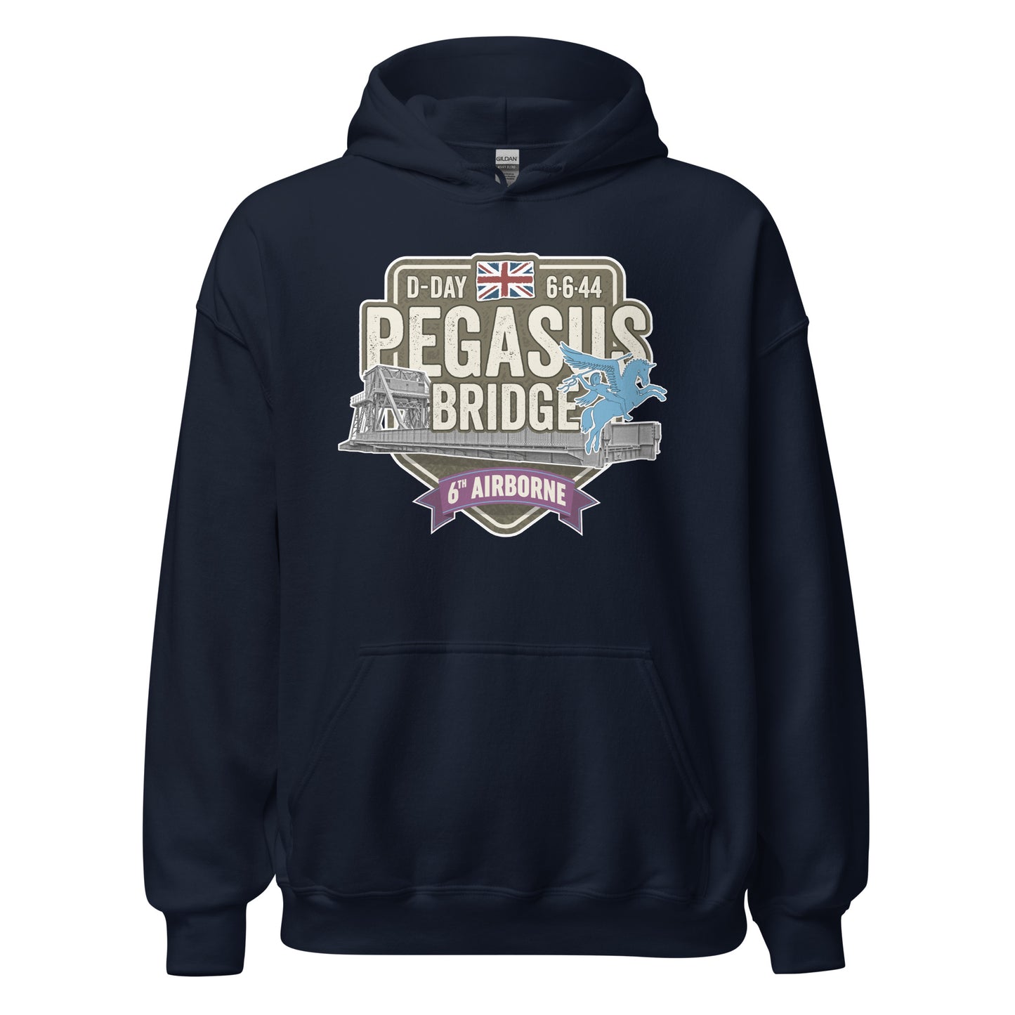 Pegasus Bridge Unisex Hoodie