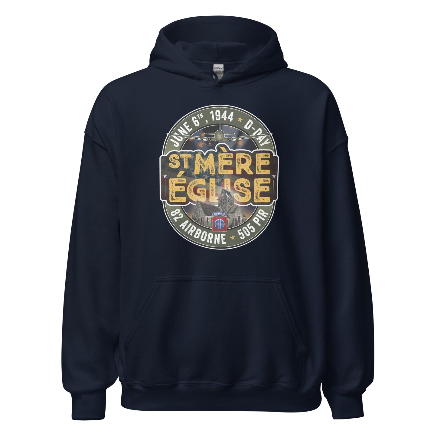 Sainte-Mère-Eglise D-Day Unisex Hoodie