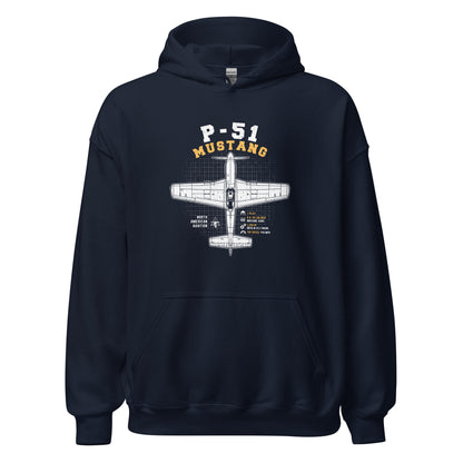 P-51 Mustang Unisex Hoodie