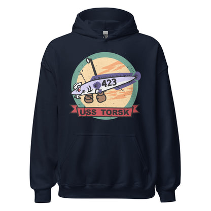 USS Torsk Emblem Unisex Hoodie