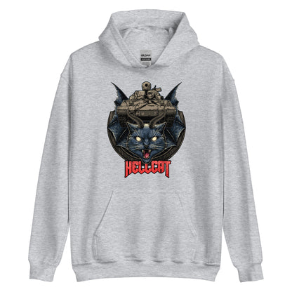 Hellcat Kitty Tank Unisex Hoodie