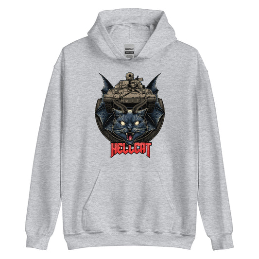 Hellcat Kitty Tank Unisex Hoodie