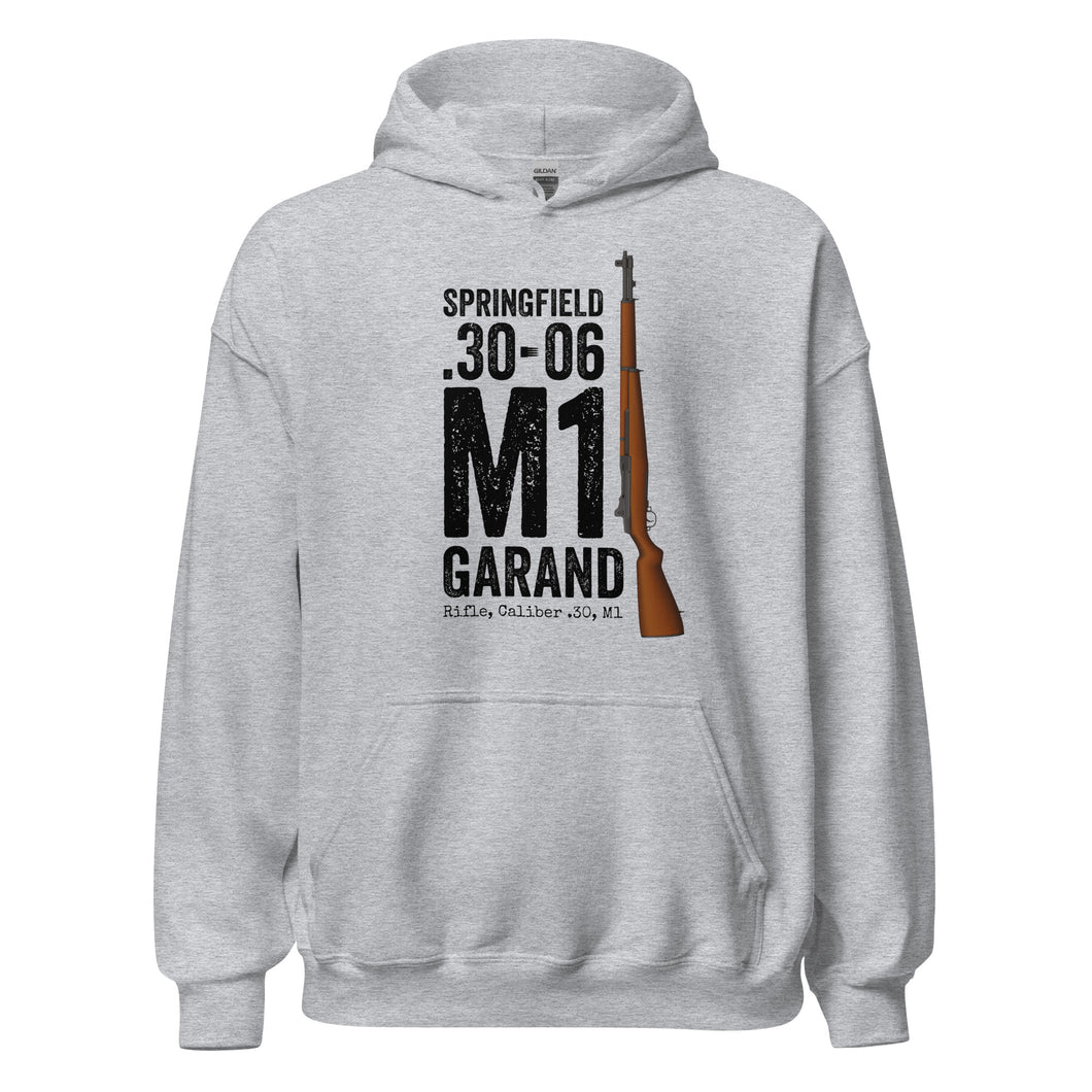 M1 Garand Rifle Unisex Hoodie