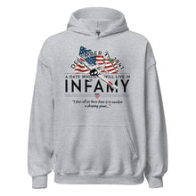 Load image into Gallery viewer, Pearl Harbor Remembrance Unisex Hoodie
