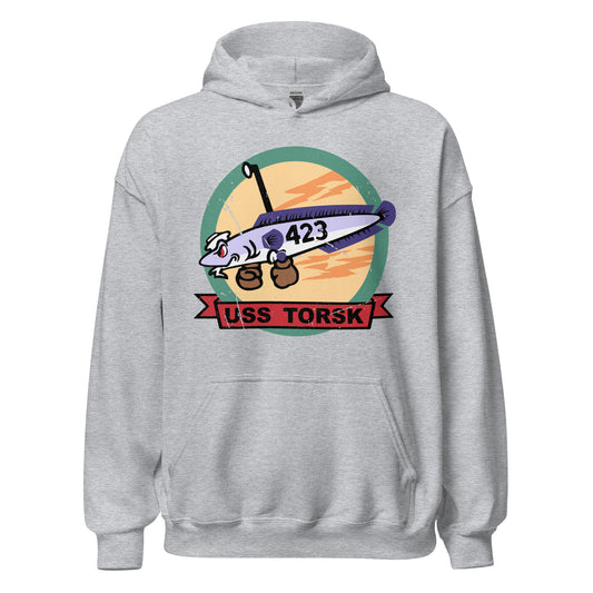 USS Torsk Emblem Unisex Hoodie