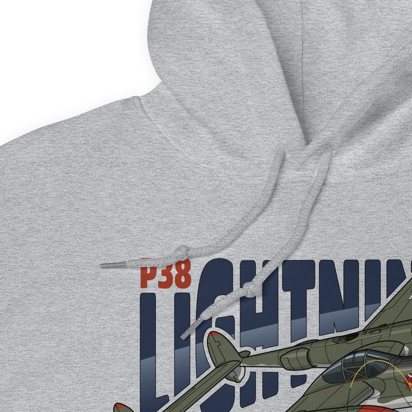 P-38 Lightning Aircraft Unisex Hoodie