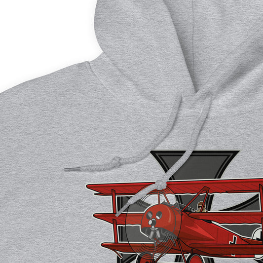 Fokker Dr.I Aircraft Unisex Hoodie
