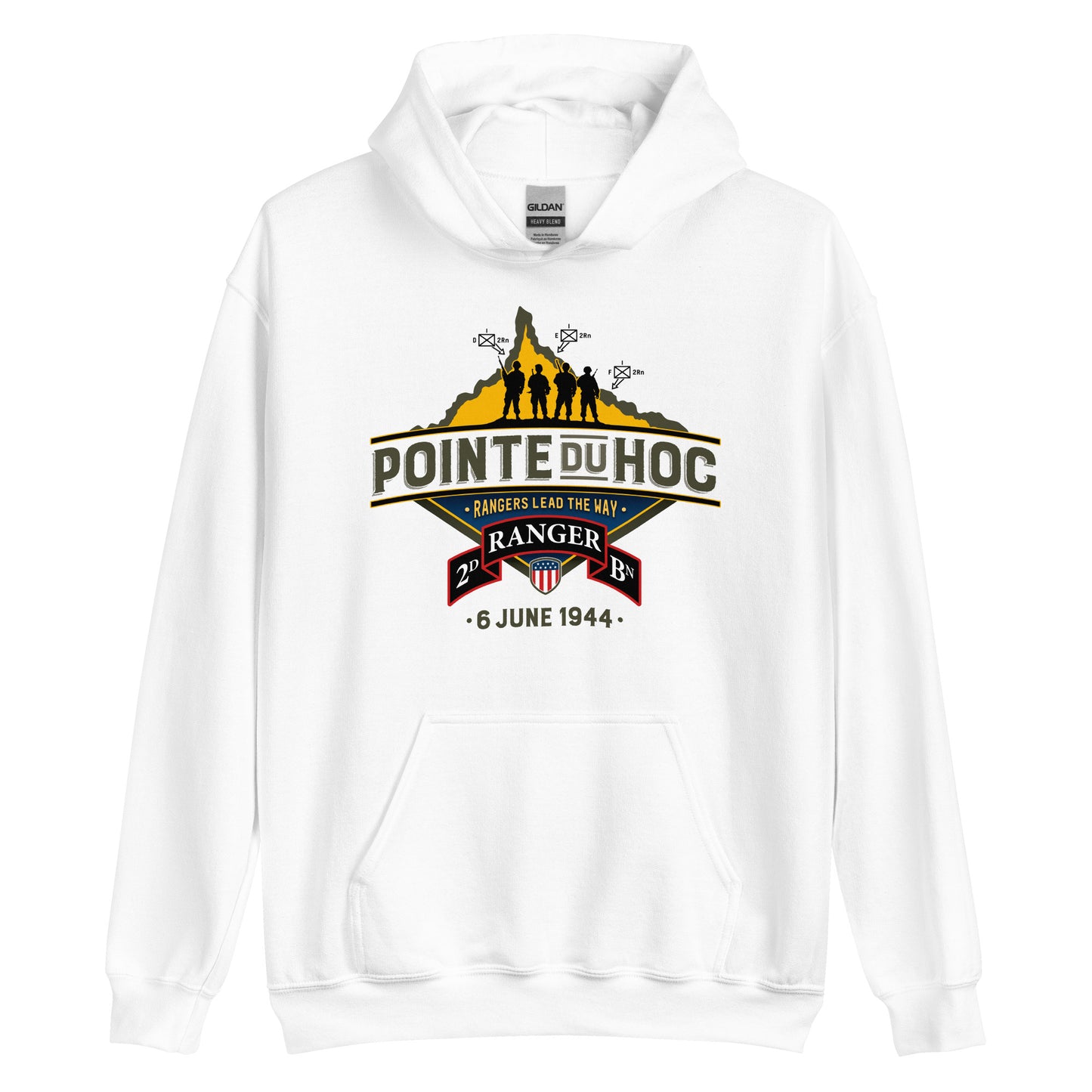 Pointe du Hoc Unisex Hoodie