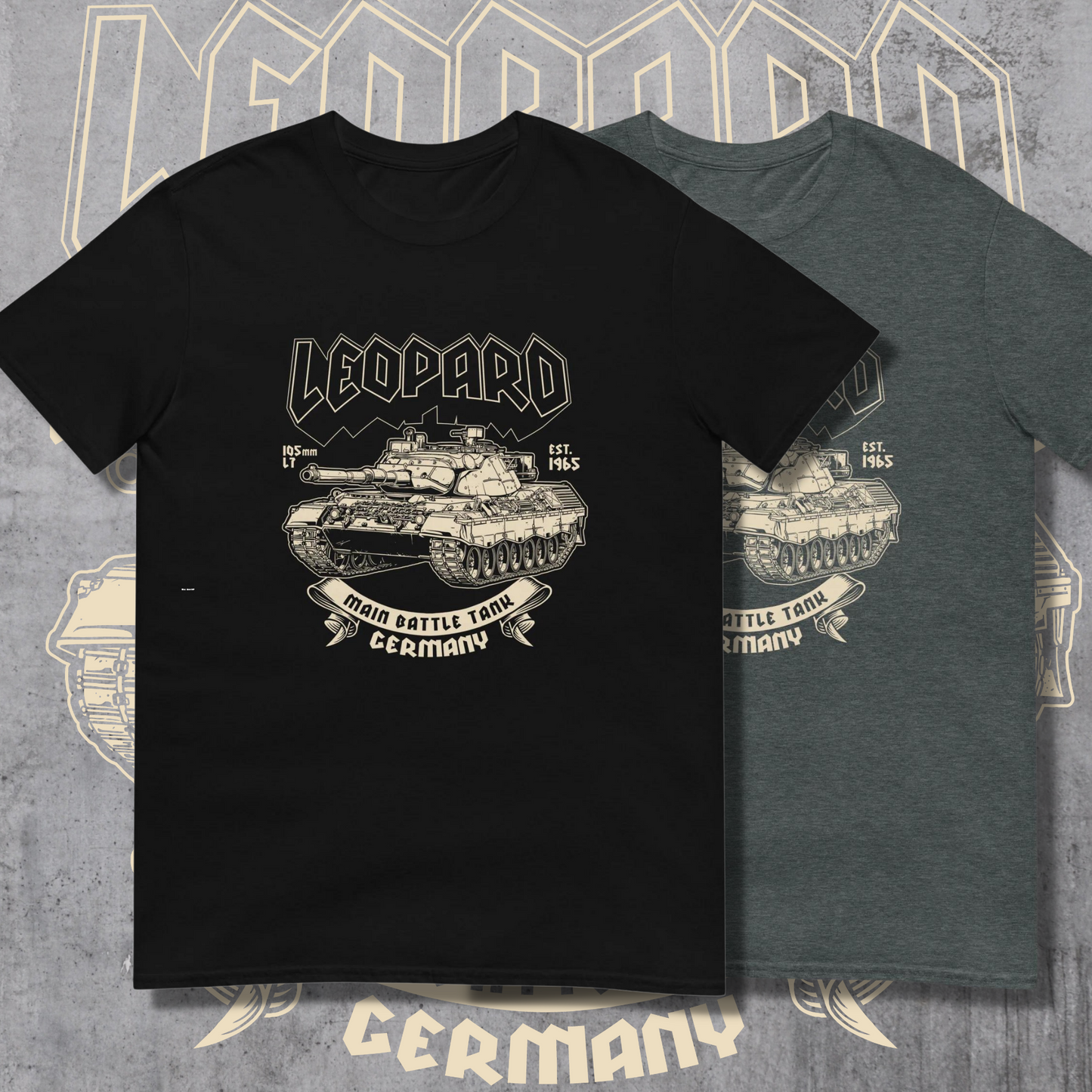 Leopard Tank Short-Sleeve Unisex T-Shirt