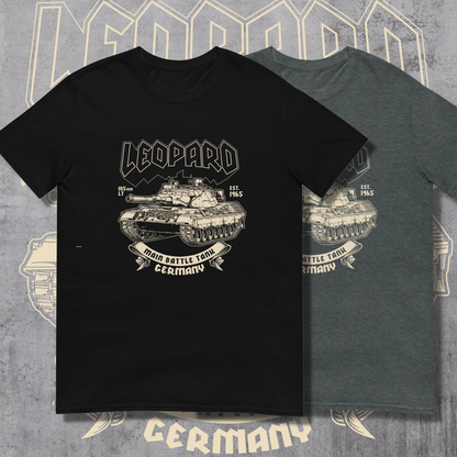 Leopard Tank Short-Sleeve Unisex T-Shirt